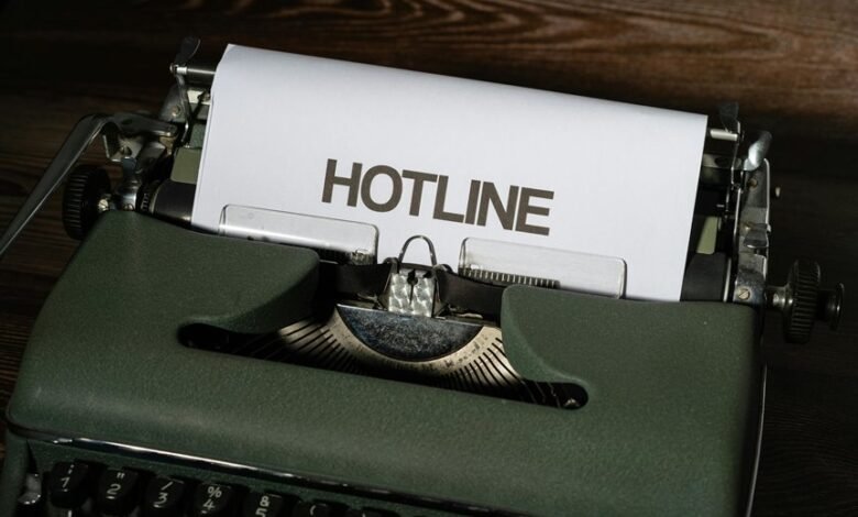 support hotline phone numbers